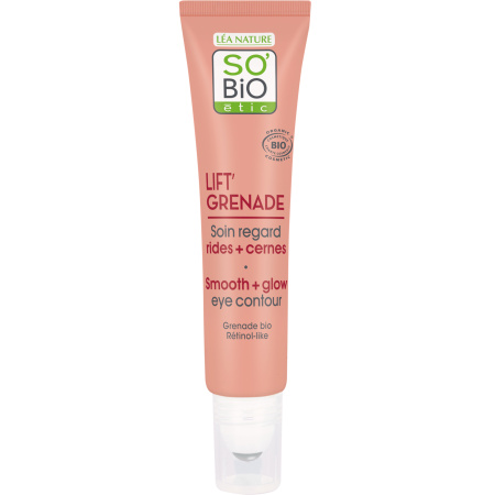 So'Bio Étic Lift'Grenade Oogverzorging Voor Rimpels + Donkere Kringen Bio Tube 15ml
