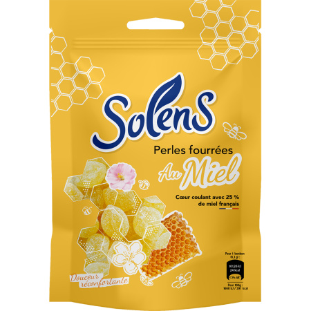 Solens Gevulde Parel Honing 25% 110g