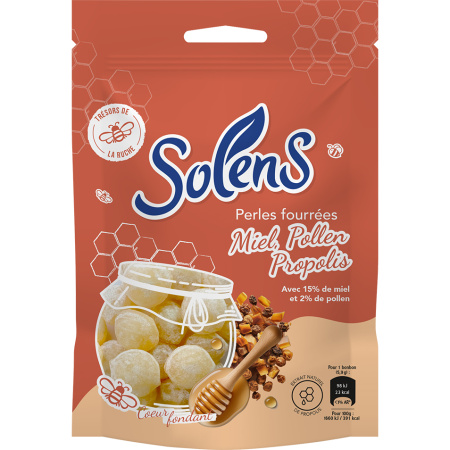 Solens Gevulde Parel Honing Pollen Propolis 100g