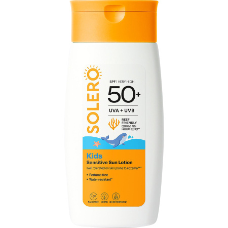 Solero Kids Sensitive Sun Lotion SPF50+ Reef Friendly 200ml