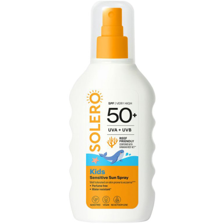 Solero Sun Kids Sensitive SPF50+ Zonnespray 200ml