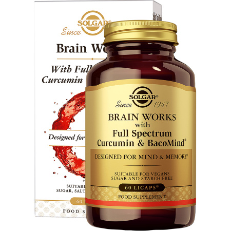 Solgar Brein Works Pot 60 Capsules