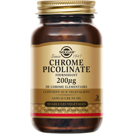 Solgar Chroom Picolinaat 200µg 90 Capsules