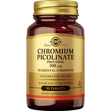 Solgar Chroom Picolinate 100µg 90 Tabletten