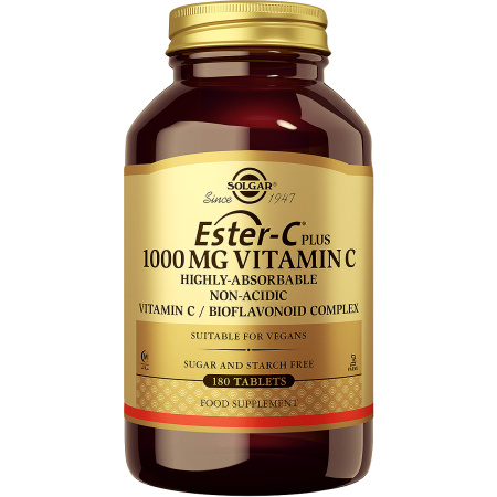 Solgar Ester-C Plus 1000mg Vitamine C 180 Tabletten
