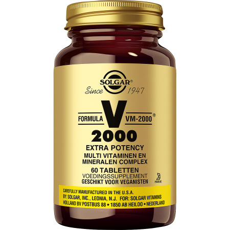 Solgar Formula VM-2000 MultiVitamine En Mineralen 60 Tabletten