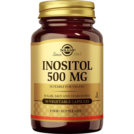 Solgar Inositol 500mg 50 Capsules