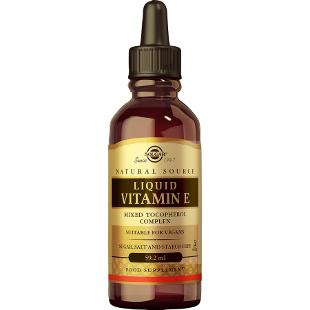 Solgar Liquid Vitamine E Complex Druppels Fles 59,2ml