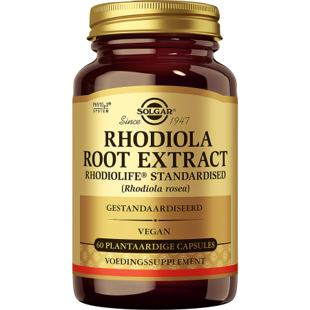 Solgar Rhodiola Root Extract 60 Plantaardige Capsules
