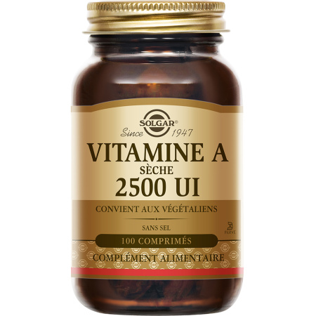 Solgar Vitamine A 2500IE 100 Tabletten