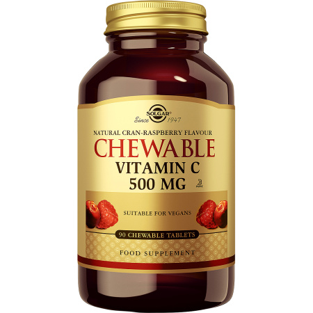 Solgar Vitamine C 500mg 90 Kauwtabletten