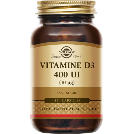 Solgar Vitamine D3 400IE 250 Capsules