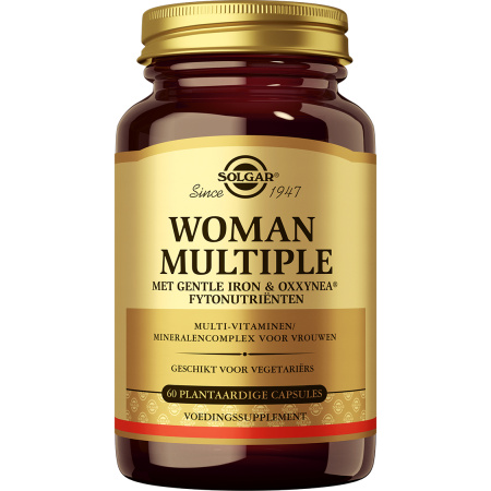Solgar Woman Multiple Multivitaminen Vrouwen 60 Capsules