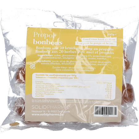 Solidpharma Propol Bonbons Propolis Pastillen 100g