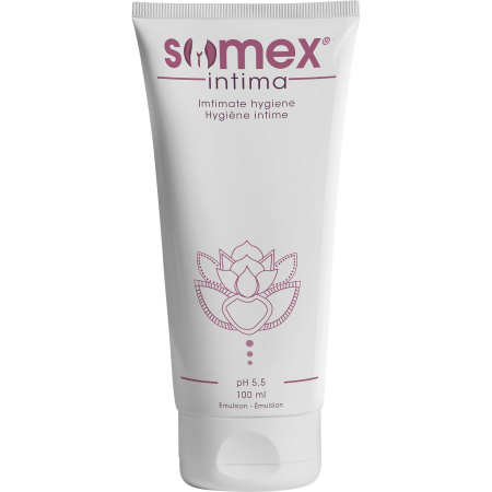 Somex Intima Emulsie Intieme Hygiëne Verzorgende Crème Tube 100ml