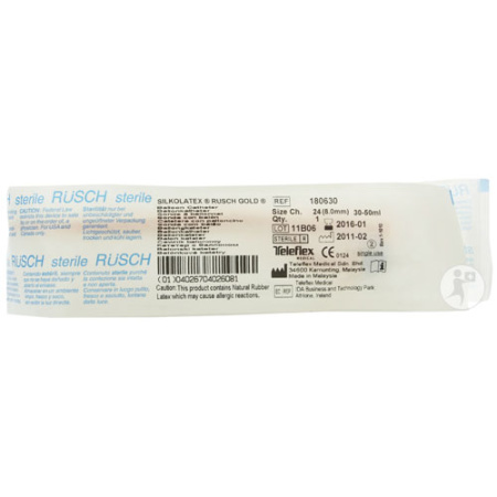 Sonde Foley Uretrale 30-50ml CH24 1 Stuk
