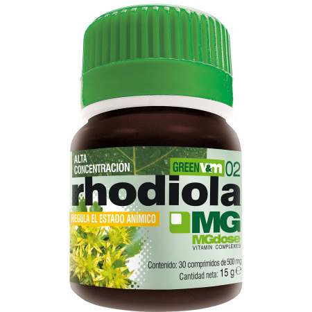Soria Natural MGdose Rhodiola 02 Complex Vitaminen En Mineralen 30 Tabletten