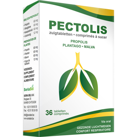 Soria Natural Pectolis 36 Zuigtabletten