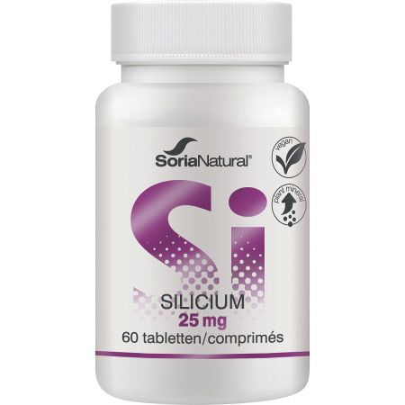 Soria Natural Silicium 25mg 60 Tabletten
