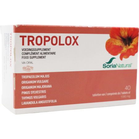 Soria Natural Tropolox Tabletten 40x950mg aanbieding