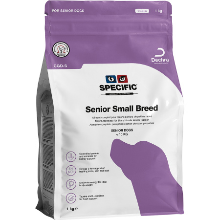 Specific CGD-S Senior Small Breed Senior Hond Van Een Klein Ras 1kg