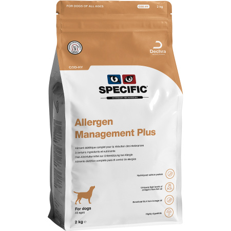 Specific COD-HY Allergen Management Plus Volwassen Honden Meerdere Allergieën 3x2kg