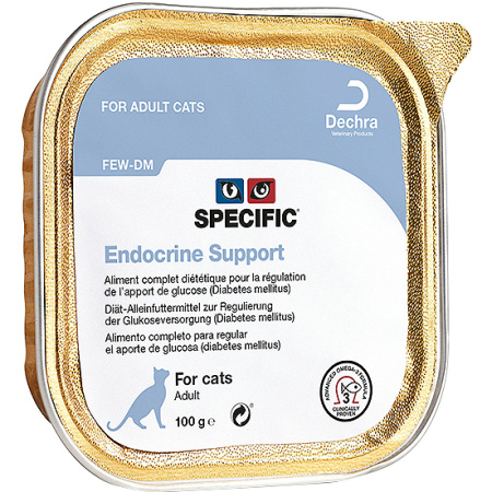 Specific FEW Endocrine Support Natvoer Voor Katten Met Diabetes Mellitus 7x100g