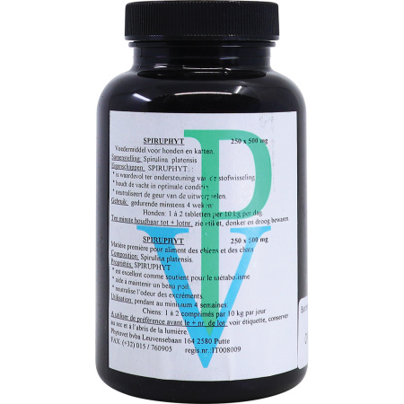 Spiruphyt 500mg 250 Tabletten
