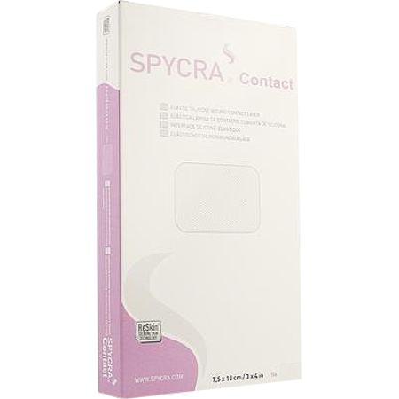 Reskin Spycra Contact Elastisch Siliconen Verband 7,5x10cm 10 Stuks