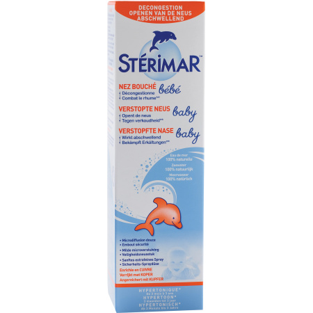 Sterimar Baby Hypertonische Neusspray Verstopte Neus 100ml