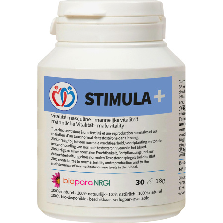 Stimula+ Mannelijke Vitaliteit 30 Capsules
