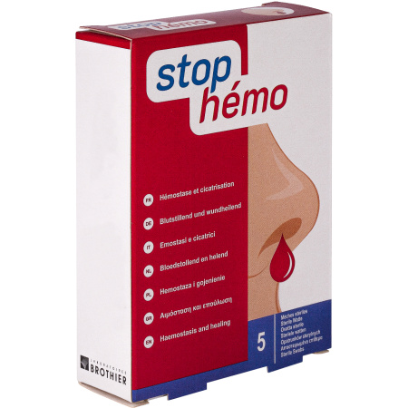 Stop Hemo Watten Steriel 4cm 5 Zakjes