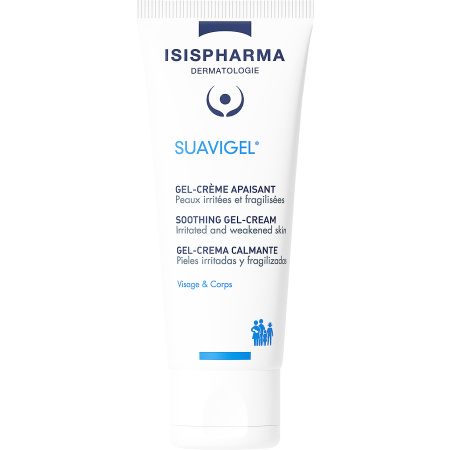 Isispharma Dermatologie Suavigel Kalmerende Gel-Crème Gezicht En Lichaam Tube 40ml