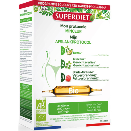 Super Diet Afslankprogramma 3 Fasen Van 10 Dagen Ampullen 30x10ml