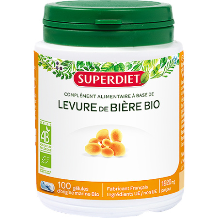Superdiet Biergist Bio 100 Capsules