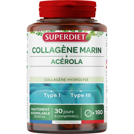 Super Diet Marine Collageen + Acerola 180 Capsules