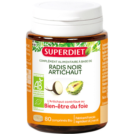 Superdiet Rammenas - Artisjok Bio 80 Tabletten