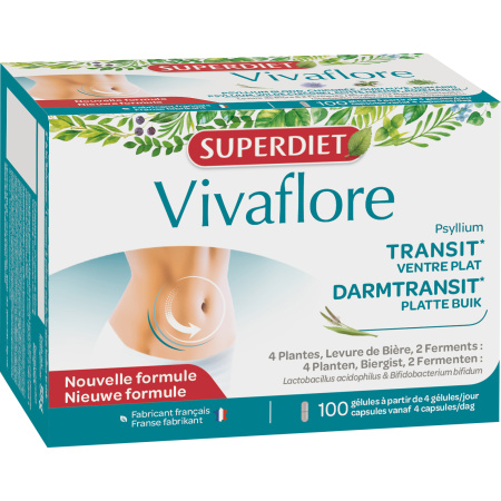 Super Diet Vivaflore Psyllium 100 Tabletten