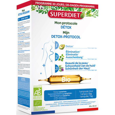 Superdiet Mijn Detox Protocol 30x10ml