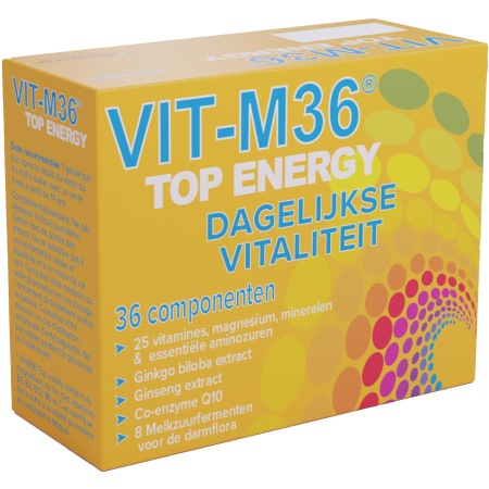 Superphar Vit-M36 Top Energy Dagelijkse Vitaliteit 30 Capsules