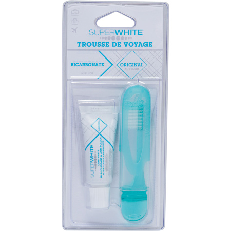 Superwhite Travel Kit Originele Tandpasta En Borstel 1 Kit