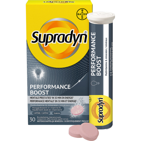 Supradyn Performance Boost 30 Bruistabletten