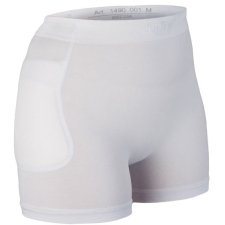 Suprima 1490 Heupbeschermer-slip Unisex Wit S