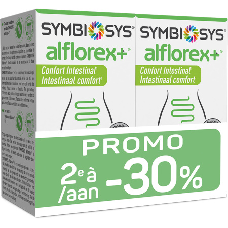 Symbiosys Alflorex+ Intestinaal Comfort 2x30 Capsules 2e 30% Korting