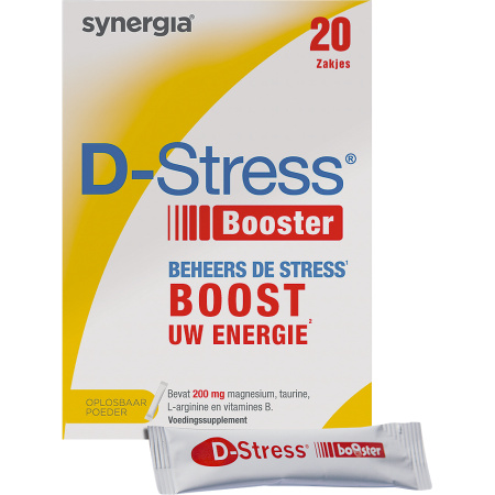 Synergia D-Stress Booster Poeder 20 Zakjes