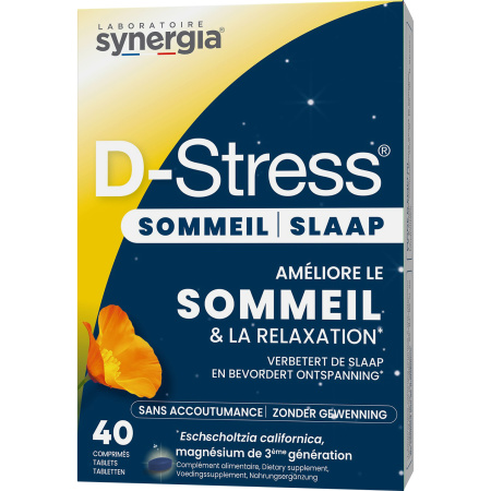 Synergia D-Stress Slaap 40 Tabletten