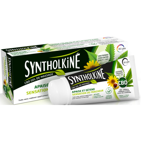 Syntholkiné CBD Massagegel Tube Met Applicatorpunt 50ml