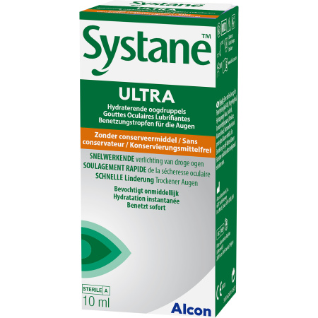 Systane Ultra Oogdruppels Zonder Conserveermiddel 10ml