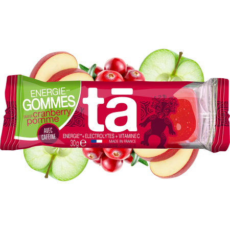 Ta Energy Gummies Cranberry Appel Zakjes 24x3 Gummies