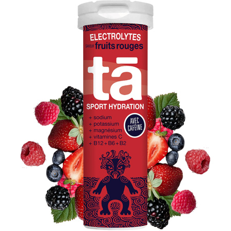 Ta Energy Hydratatietabletten Wild Berry Cafeïne 12 Stuks